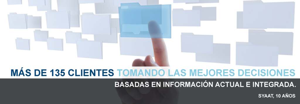 Más de 135 clientes tomando las mejores decisiones